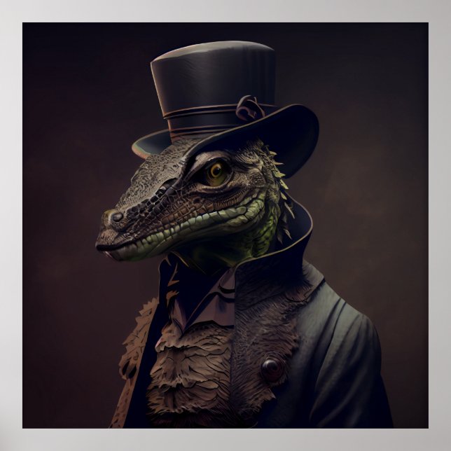 Poster alligator (Front)