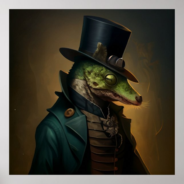 Poster alligator (Front)