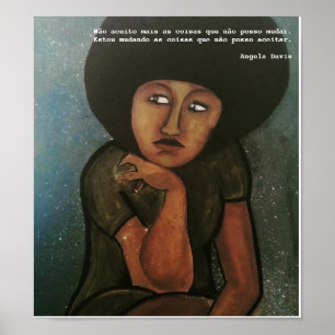 Pôster Angela Davis Poster