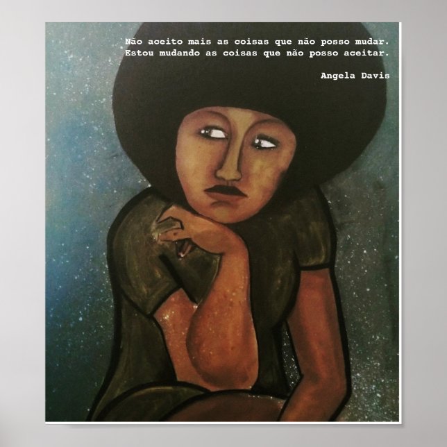 Pôster Angela Davis Poster (Front)
