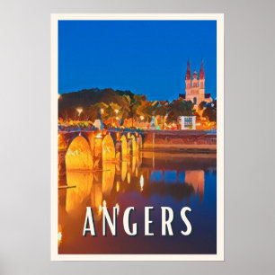 Poster Angers Photo Vintage