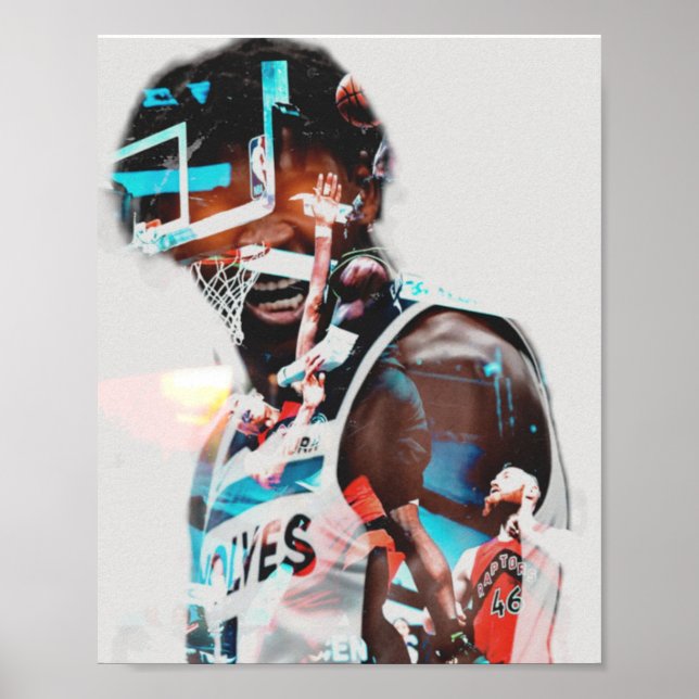 Póster anthony edwards, baloncesto, sports poster (Front)