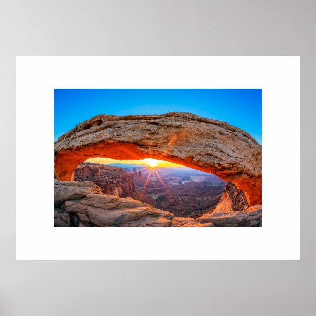 Poster Arch Rock Utah (Front)