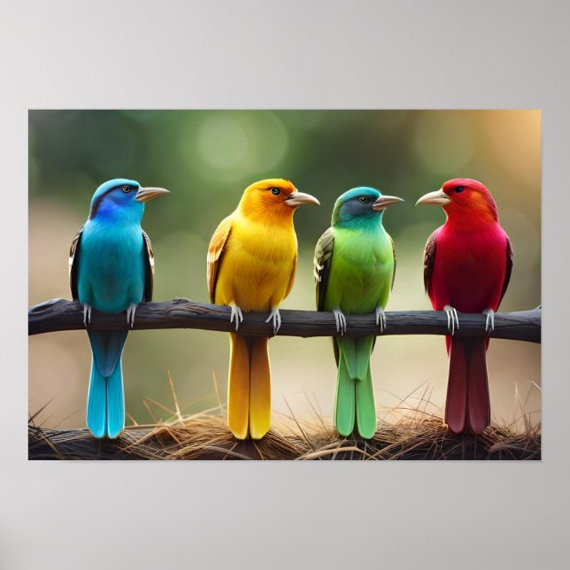 Poster Art Birds (Front)