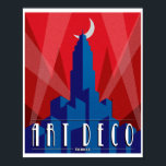 Poster - Art Deco Ollywood<br><div class="desc">Art Deco Poster by Ollywood.
ART DECO and Art Nouveau is an international philosophy and style of art, architecture and applied art—especially the decorative arts—that were most popular during 1890–1910.</div>