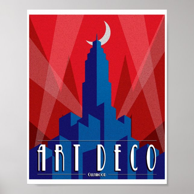 Poster - Art Deco Ollywood (Front)