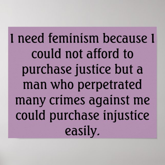 Poster Art - Feminist Posters - Customisable (Front)