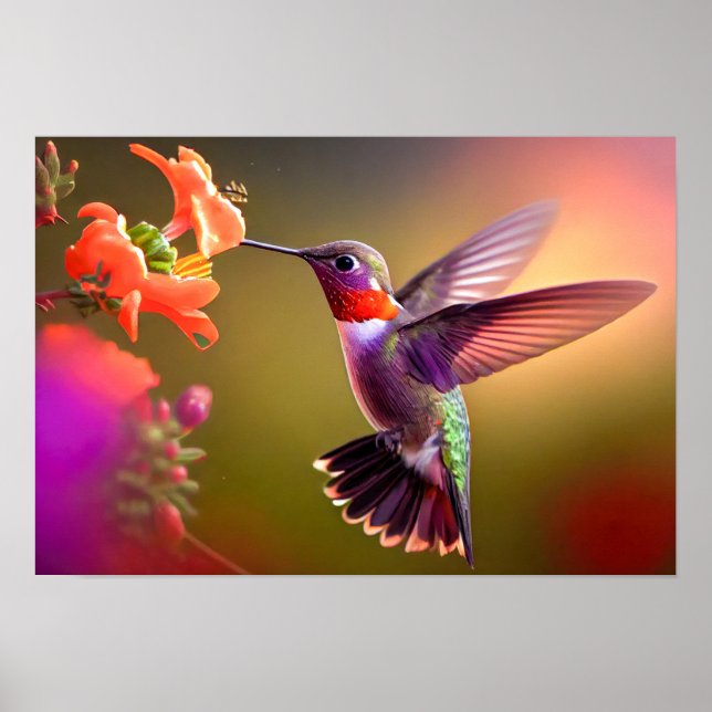 Poster Art Hummingbird (Front)
