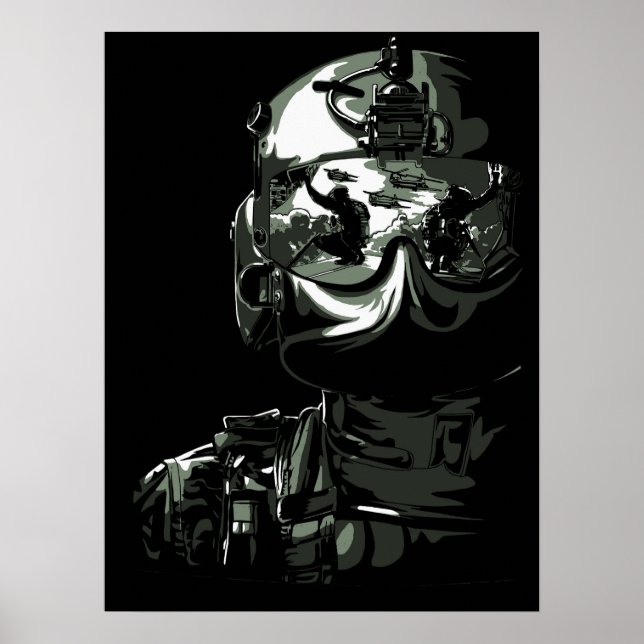 Poster Art Military Soldier (Front)