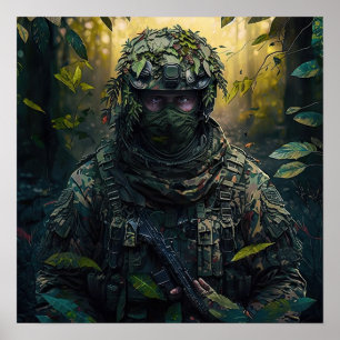 Poster Art Soldier