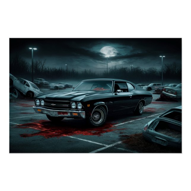 Poster Auto Noir 12 (Front)