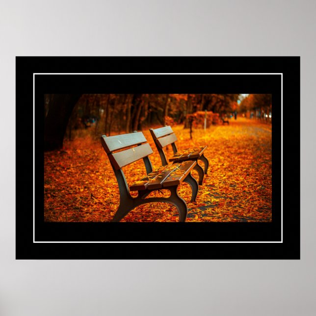 Poster-Autumn Fall Scene Poster (Front)