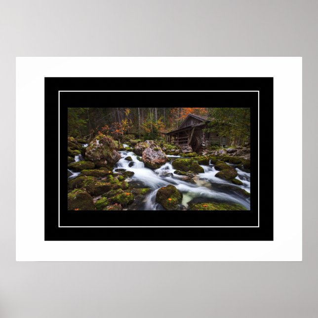 Poster-Autumn Fall Scene Poster (Front)