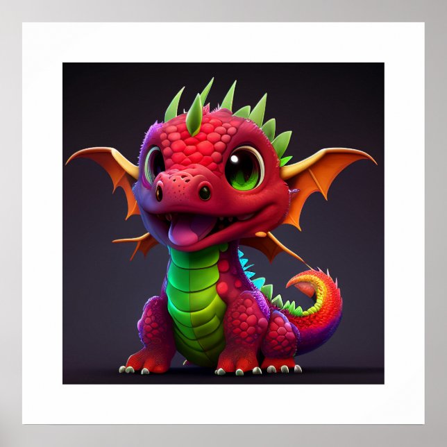 Poster Baby Dragon (Front)