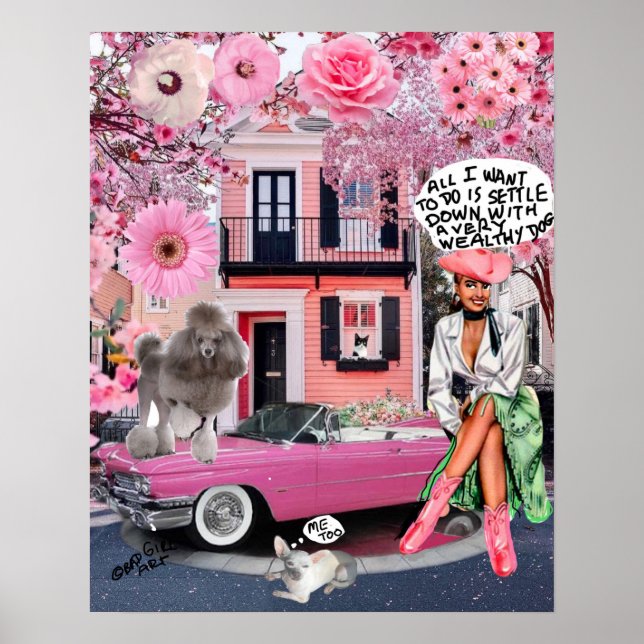  -POSTER bad girl art Poster (Front)