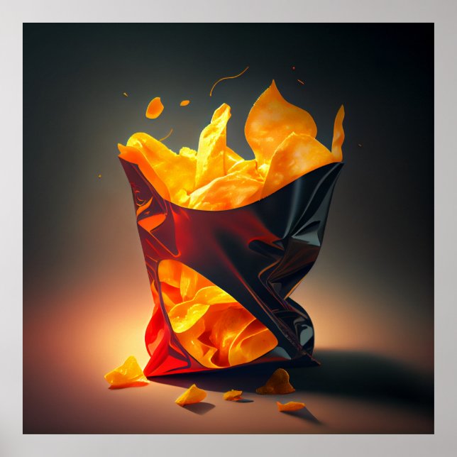 Poster bag of chips (Front)