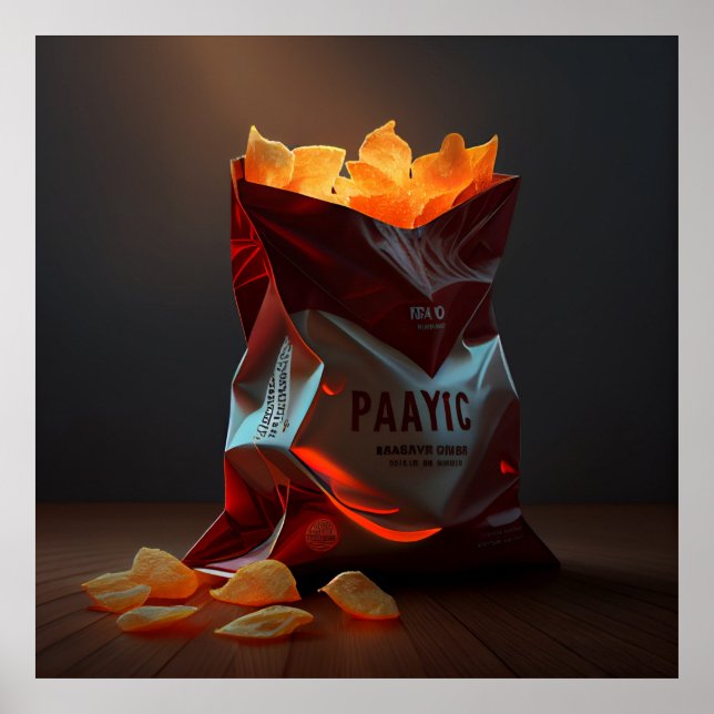 Poster bag of chips (Front)