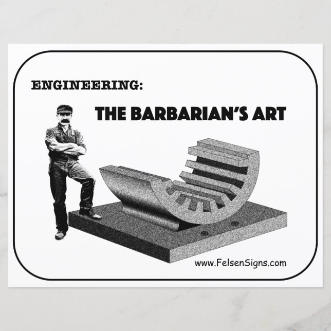 Poster - Barbarian's Art (Front)