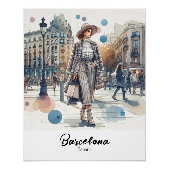 Poster Barcelona (Front)