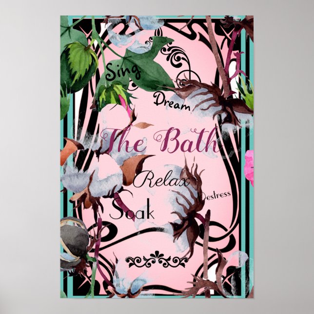 Poster Bath Rules (Front)