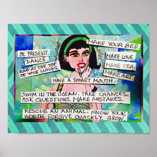 POSTER- BE PRESENT POSTER (Front)