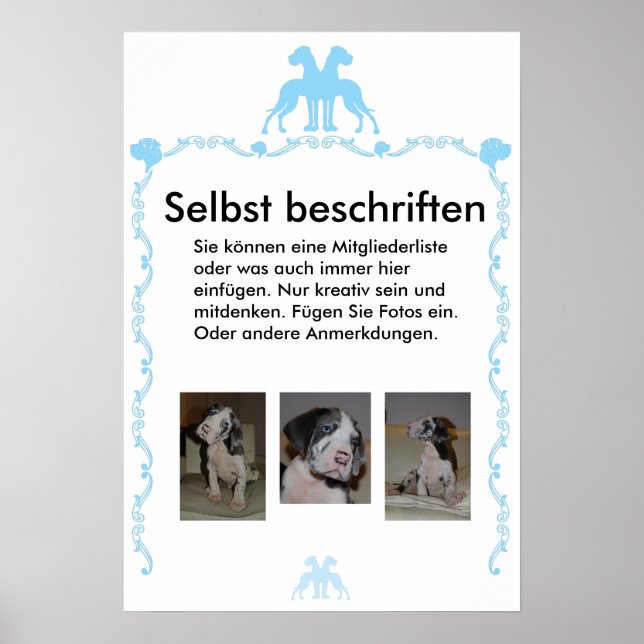 Poster Beschriftet (Front)