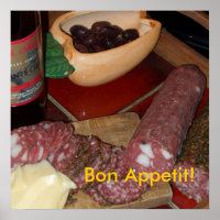 Poster: "Bon Appetit!"