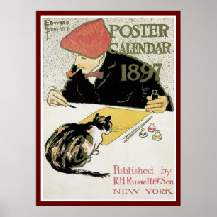 Poster Calendar 1897