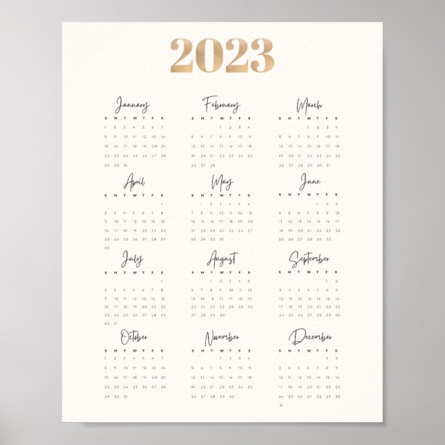 Poster Calendar 2023 (Front)