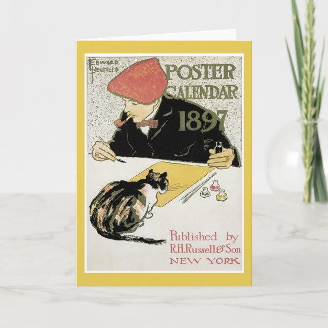 Poster Calendar note card (Front)