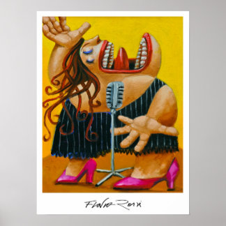 Poster: Cantora by Flavio Rossi Poster