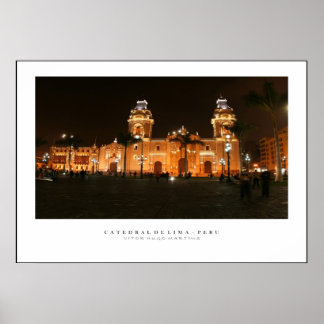Poster Catedral do Peru