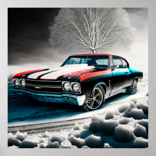 Poster chevelle 71