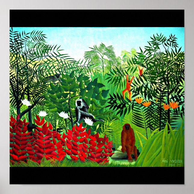 Poster-Classic/Vintage-Henri Rousseau 5 Poster (Front)