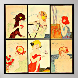 Poster-Classic/Vintage-Raphael Kirchner 26 Poster