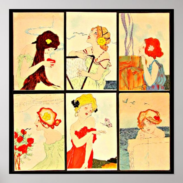 Poster-Classic/Vintage-Raphael Kirchner 26 Poster (Front)