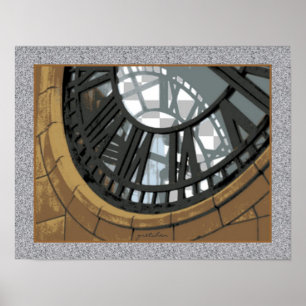 Poster-Clock Tower, Wellington, New Zealand Poster