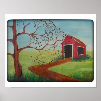 POSTER: Country Barn Poster