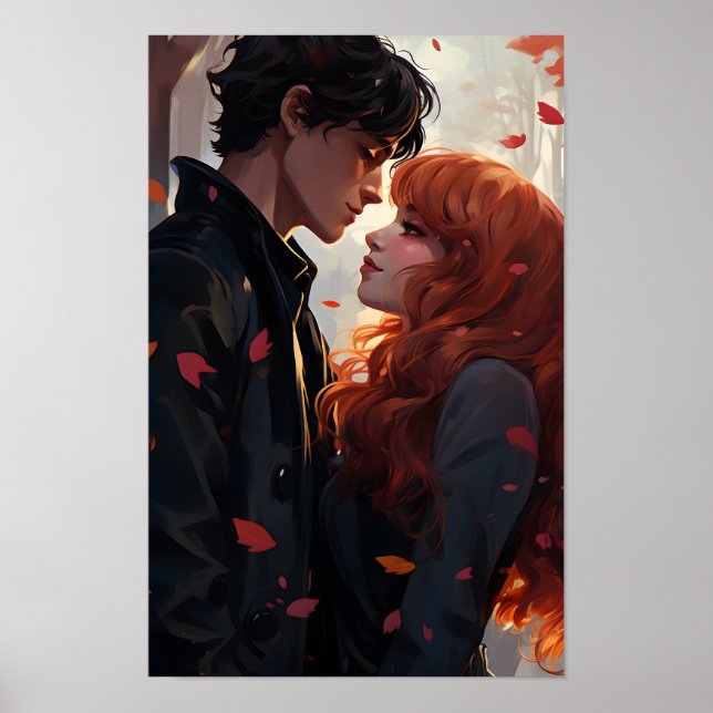 Poster - Couple Love Kiss (Front)