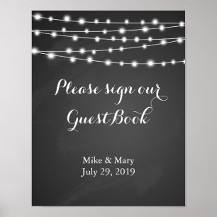 Poster Create your own Chalkboard print