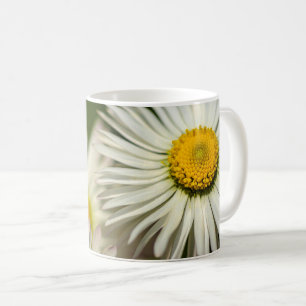 Poster Daisy Flowers Floral Nature Photography Coffee Mug