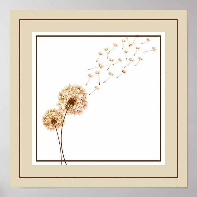 Poster-Dandelion Poster (Front)