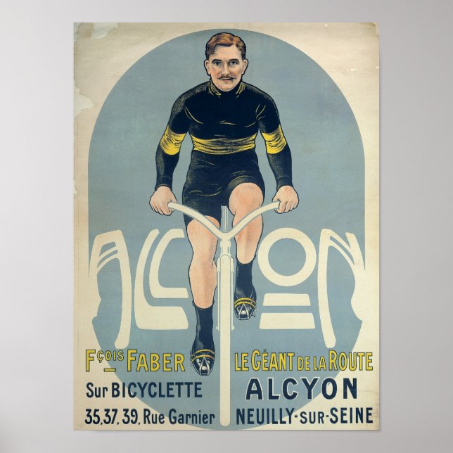 Poster depicting Francois Faber (Front)