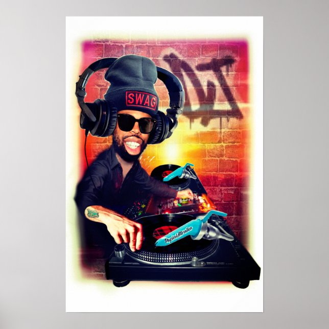 Poster DJ swag (Front)