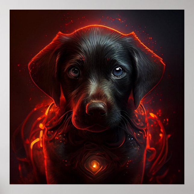 Poster Dog Red (Front)