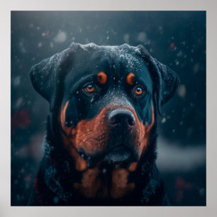 Poster dog rottweiler