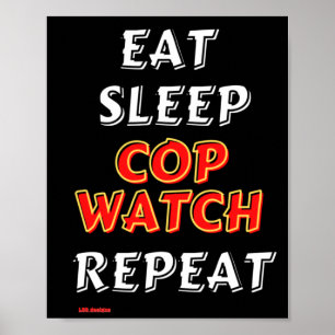   poster  "EAT, SLEEP..." 