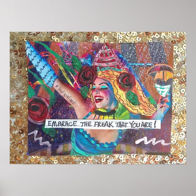 POSTER-EMBRACE THE FREAK THAT YOU ARE. POSTER (Front)
