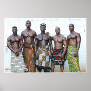 Poster, En Afrique, Five Warriors Poster