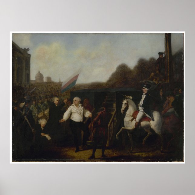 Poster Execution of Louis XVI, January 21, 1793 (Front)